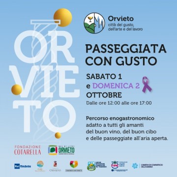PASSEGGIATA CON GUSTO PASSEGGIATA CON GUSTO
