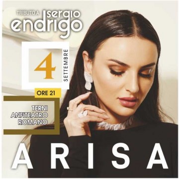 ARISA IN CONCERTO - 10' Tributo a Sergio Endrigo ARISA IN CONCERTO - 10' Tributo a Sergio Endrigo