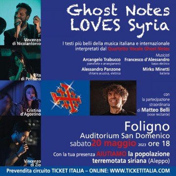 Ghost Notes Loves Syria - Foligno 2023 Ghost Notes Loves Syria - Foligno 2023