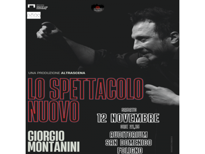 Giorgio Montanini - Lo spettacolo nuovo