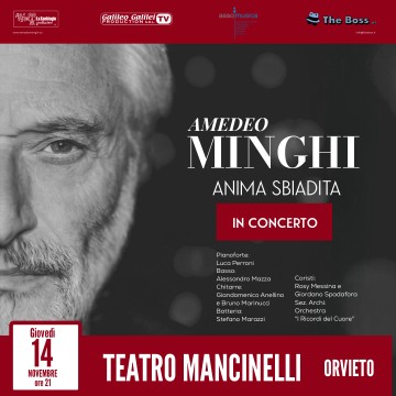 Amedeo Minghi in Concerto - Anima Sbiadita