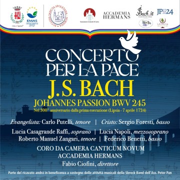 Concerto per la Pace - J.S. Bach - Johannes Passion BWV 245