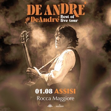 CRISTIANO DE ANDRE’ #DeAndrè best of live tour