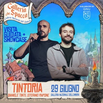 TINTORIA - Visita guidata + Showcase - Perugia 2023 TINTORIA - Visita guidata + Showcase - Perugia 2023