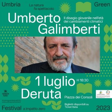 UMBERTO GALIMBERTI: IL DISAGIO GIOVANILE NELL’ETÀ DEI CAMBIAMENTI CLIMATICI - Deruta 2023 UMBERTO GALIMBERTI: IL DISAGIO GIOVANILE NELL’ETÀ DEI CAMBIAMENTI CLIMATICI - Deruta 2023