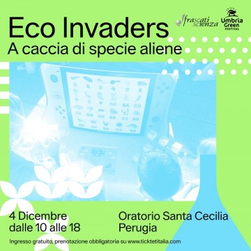 Science Party ECO INVADERS: a caccia di specie aliene Science Party ECO INVADERS: a caccia di specie aliene
