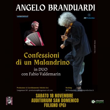 Angelo Branduardi - Confessioni di un Malandrino - Foligno 2023 Angelo Branduardi - Confessioni di un Malandrino - Foligno 2023