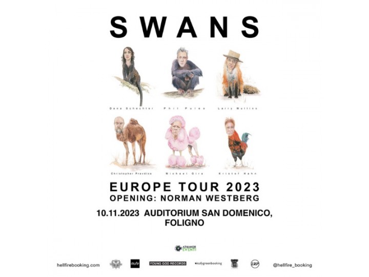 SWANS - EUROPE TOUR 2023 - Foligno PG