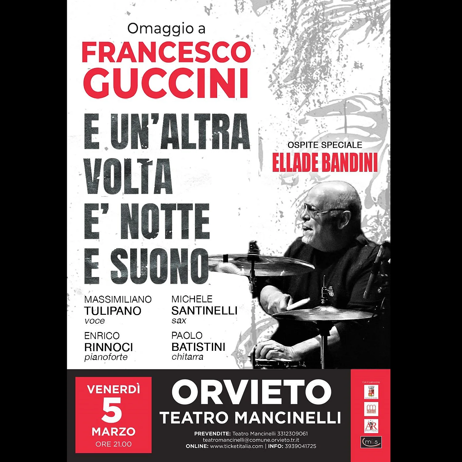 Omaggio a Guccini - E un'altra volta è notte e sogno Omaggio a Guccini - E un'altra volta è notte e sogno