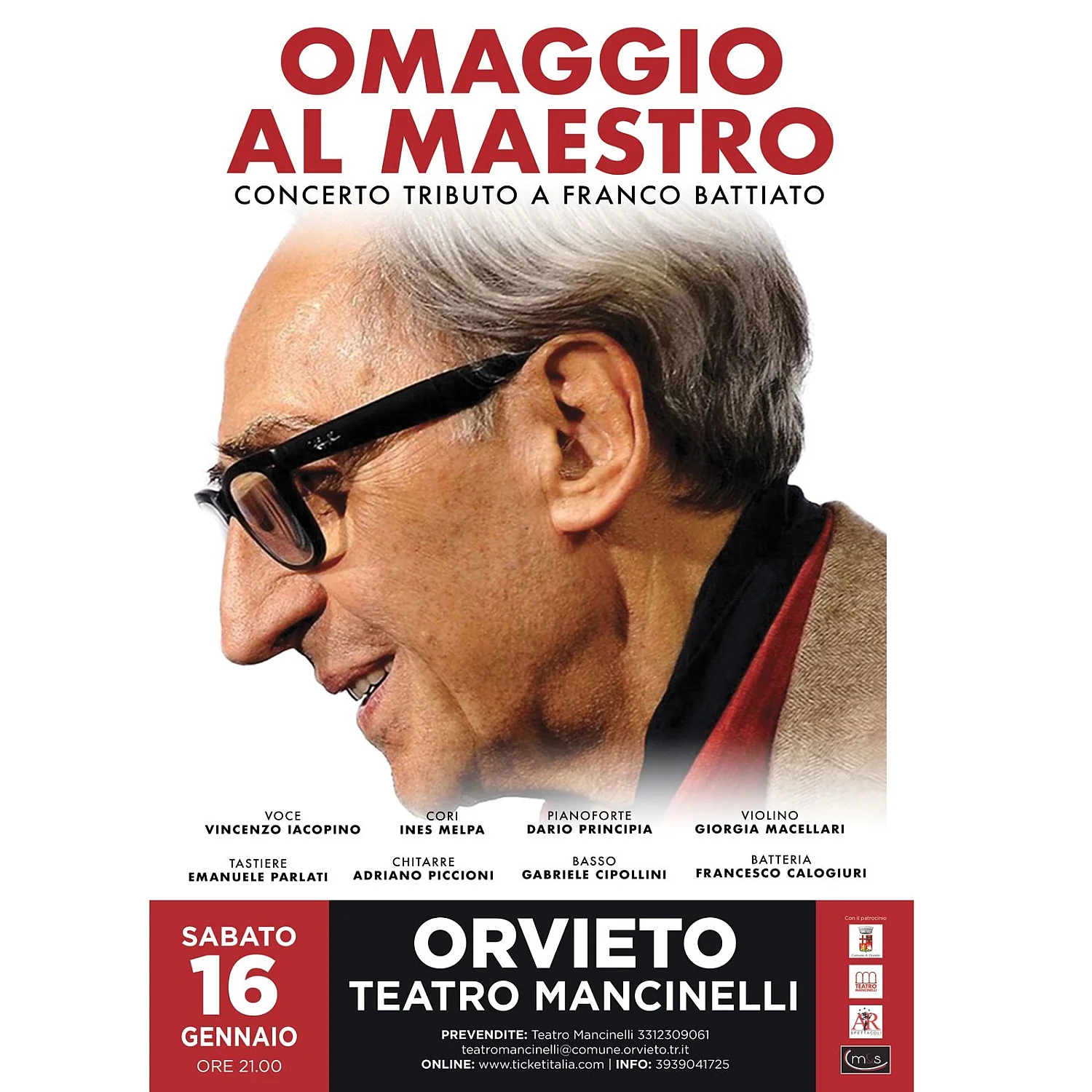 Omaggio al Maestro Franco Battiato Omaggio al Maestro Franco Battiato