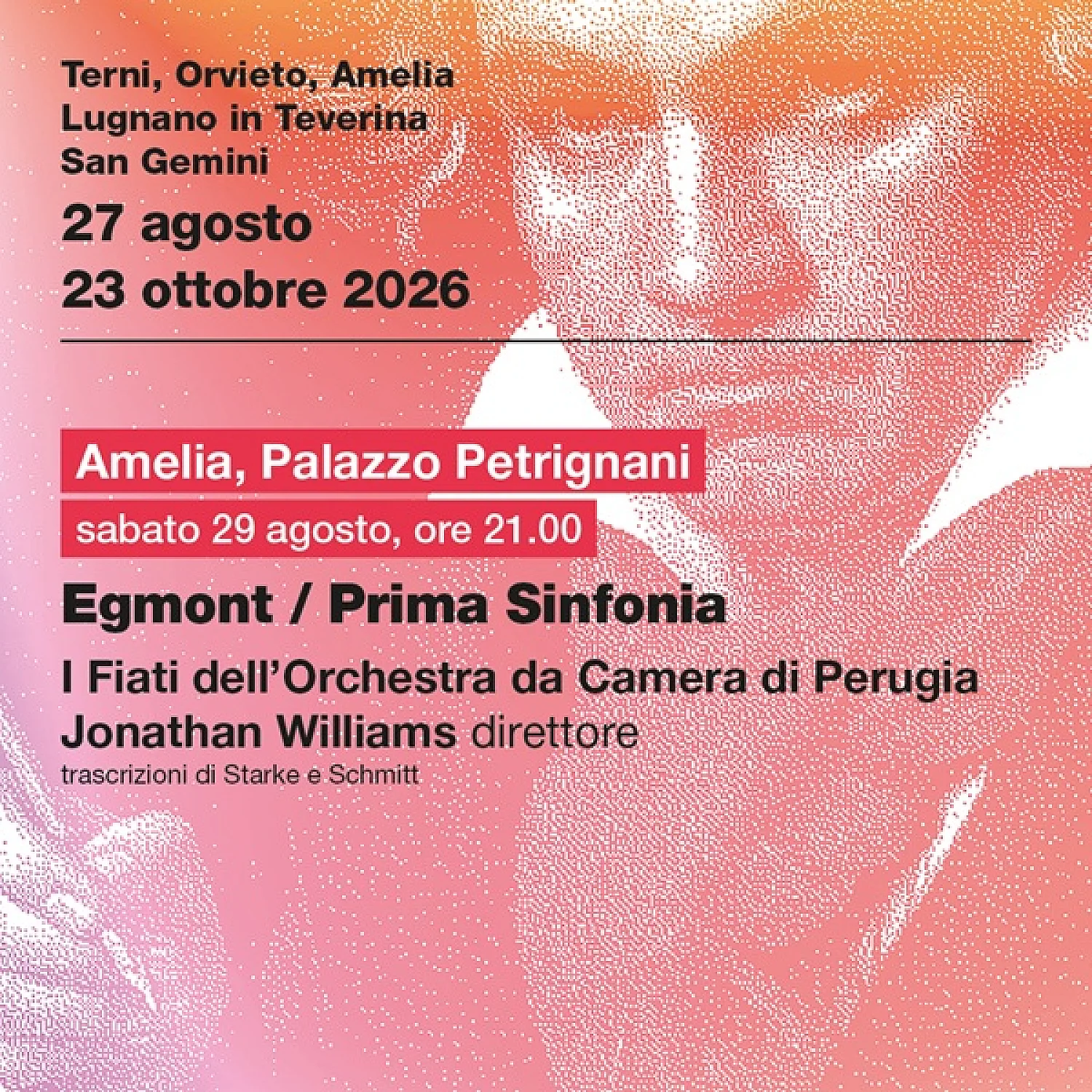 Aspettando Beethoven: Prima Sinfonia, Ouverture dell'Egmont Aspettando Beethoven: Prima Sinfonia, Ouverture dell'Egmont