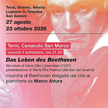 Das Leben des Beethoven (film muto del 1927 di Hans Otto Lowenstein) con accompagnamento pianistico dal vivo
