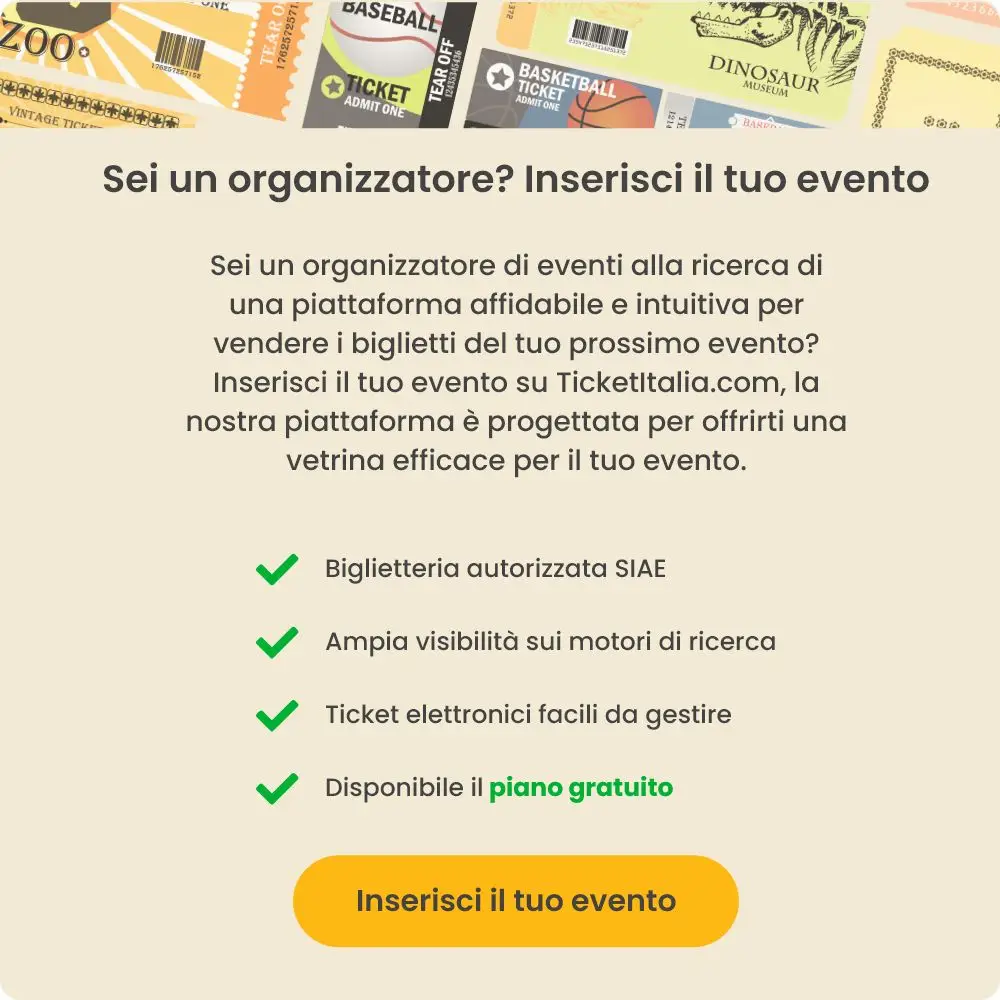 Inserisci il tuo evento