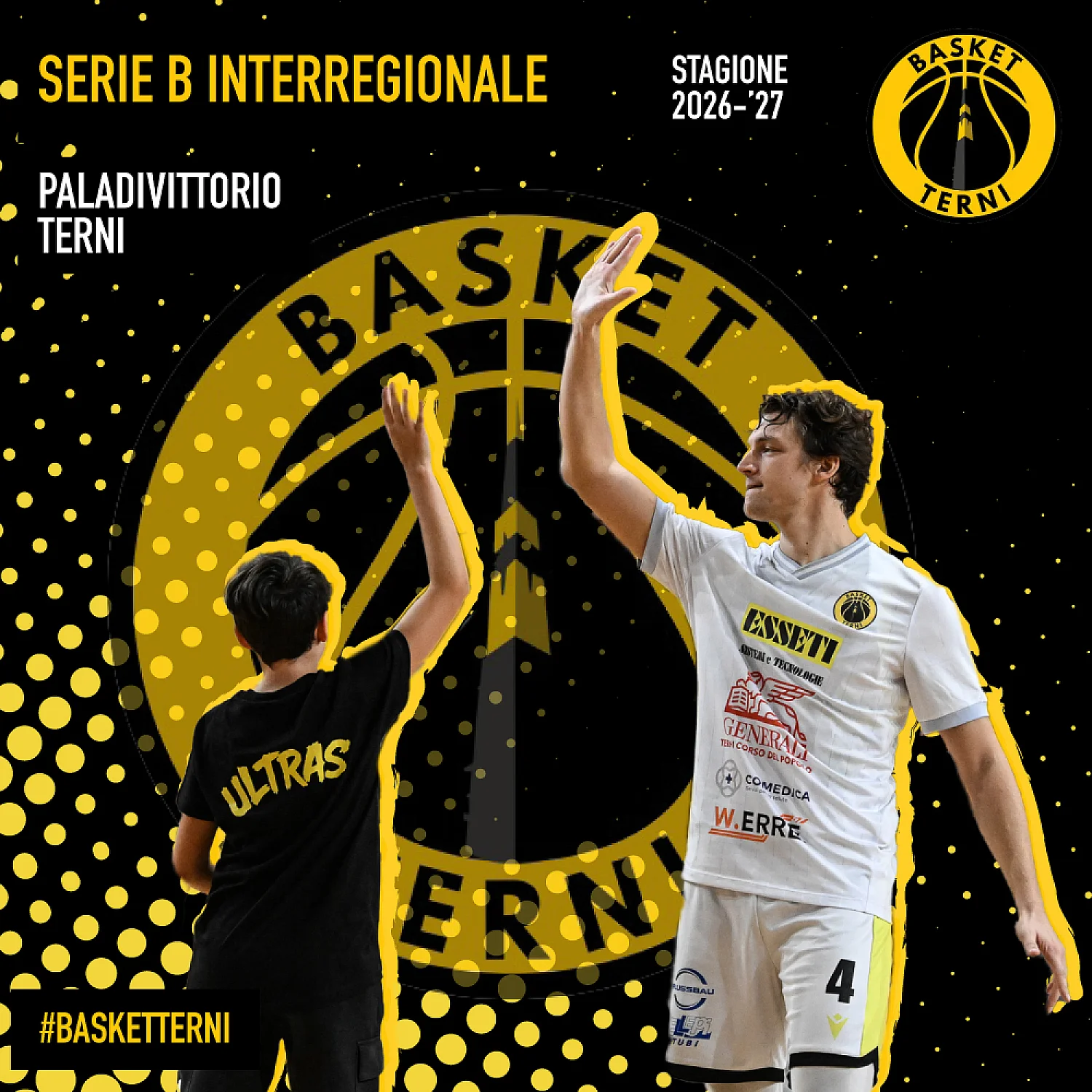 Abbonamento Basket Terni 2026/27 Abbonamento Basket Terni 2026/27