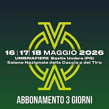 Caccia Village 2026 - Abbonamento 3 Giorni
