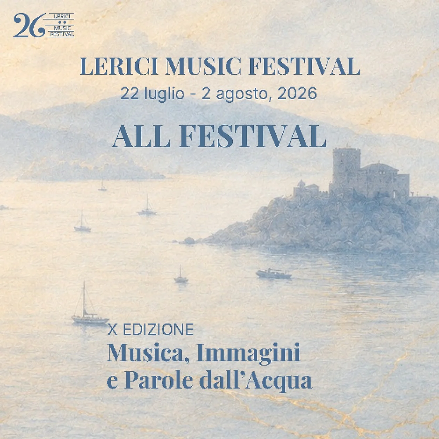Abbonamento 15 eventi - Lerici 2026 Abbonamento 15 eventi - Lerici 2026