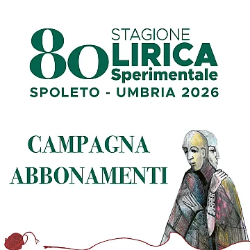 Abbonamento Lirico Sperimentale 2026
