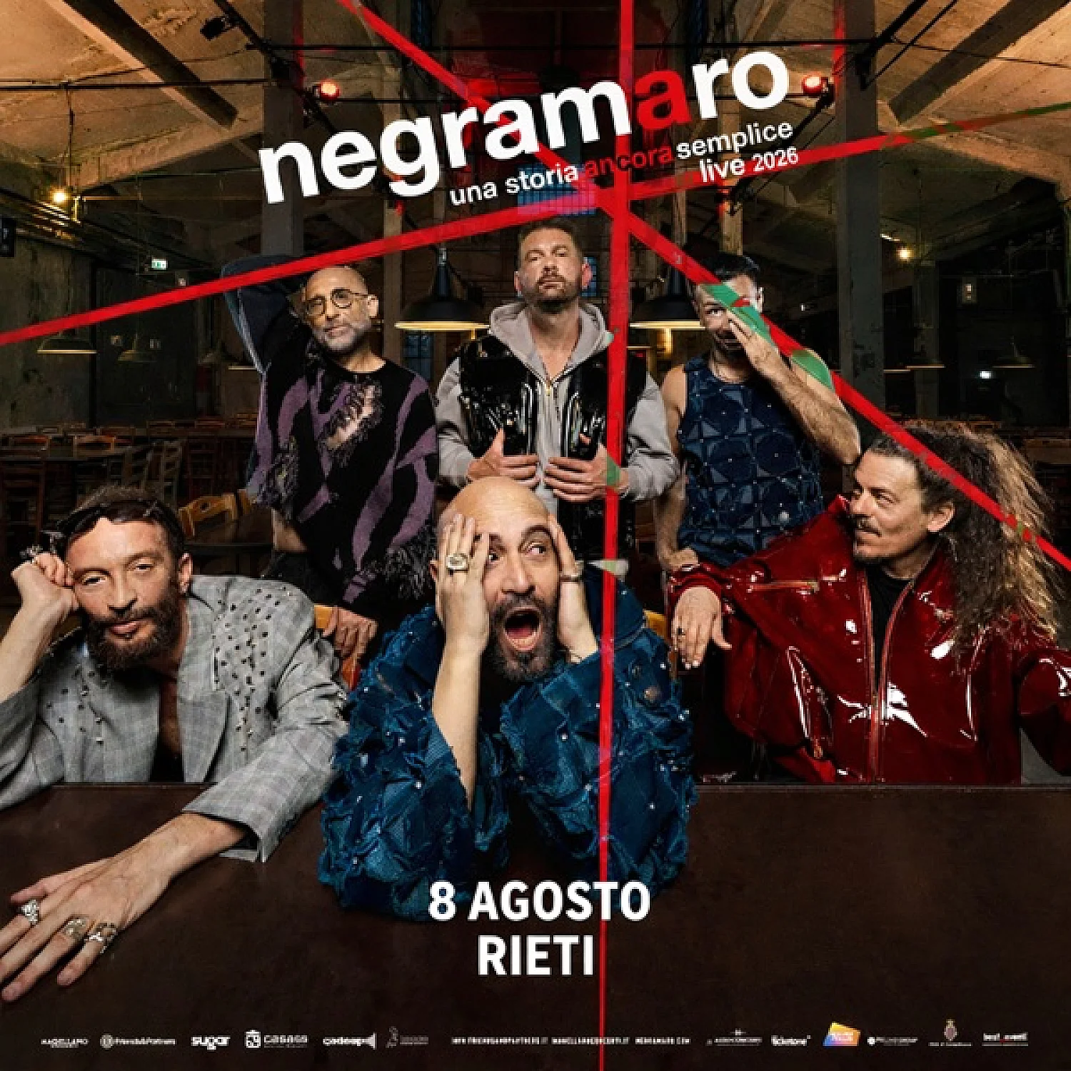 Negramaro - una storia ancora semplice - Live 2026 Negramaro - una storia ancora semplice - Live 2026