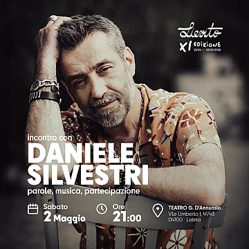 Incontro con DANIELE SILVESTRI 