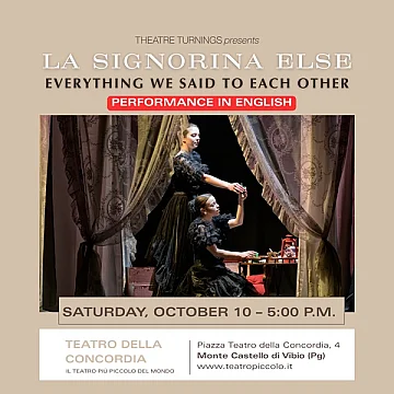 La signorina Else - Everything we said to each other
