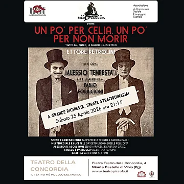 Un po' per celia, un po' per non morir