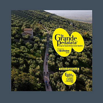 La Grande Pedalata lungo la fascia olivata Assisi-Spoleto 2026