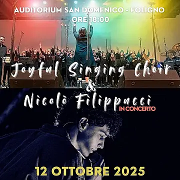 Joyful Singing Choir & Nicolò Filippucci in Concerto