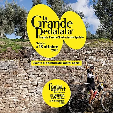 La Grande Pedalata lungo la fascia olivata Assisi-Spoleto 2025