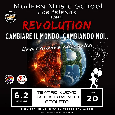 Revolution - Cambiare il mondo, Cambiamo noi - Una canzone alla volta