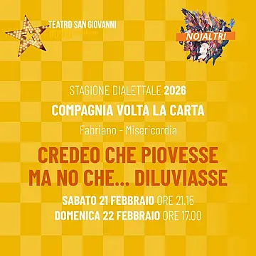Credeo che piovesse ma no che...Diluviasse