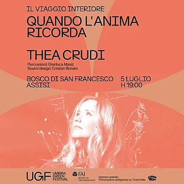 Thea Crudi - QUANDO L’ANIMA RICORDA