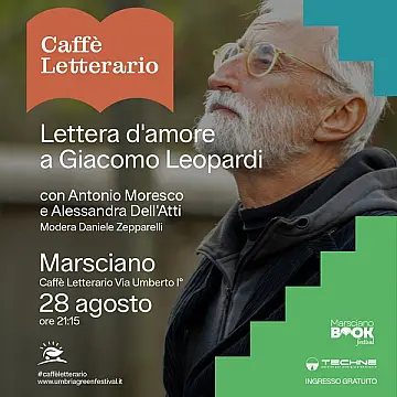 Lettera D’amore a Giacomo Leopardi con Antonio Moresco e Alessandra Dell’Atti 