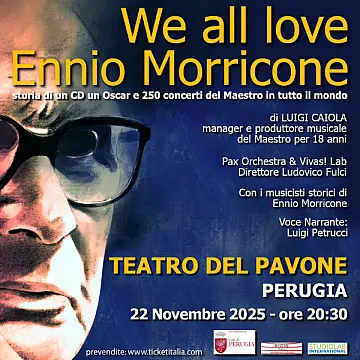 We all love Ennio Morricone